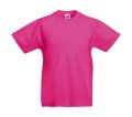 Goedkope Kinder T-shirt Fruit Of the Loom 61-019-0 Fuchsia